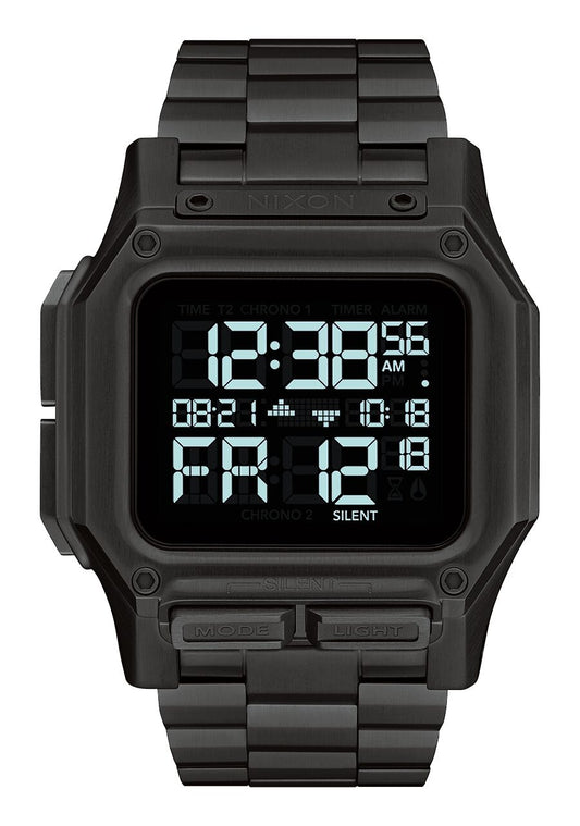 Nixon Regulus SS Digital Watch - All Black Watch