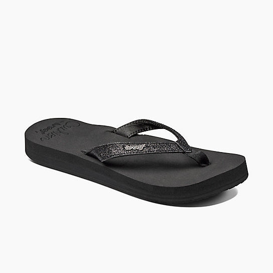 Reef Star Cushion Womens Sandal - Black Womens Footwear