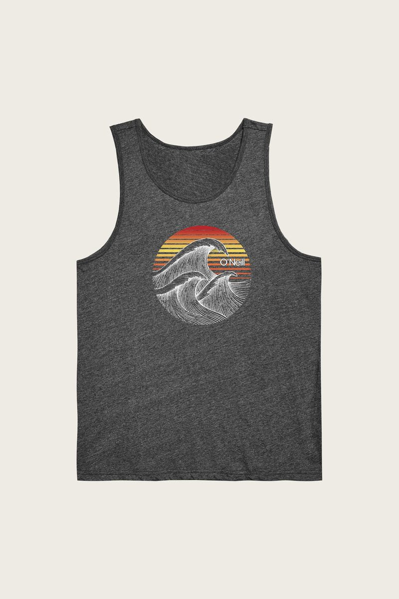 Oneill Proof Mens Tank Top - Charcoal Heather Mens Tank
