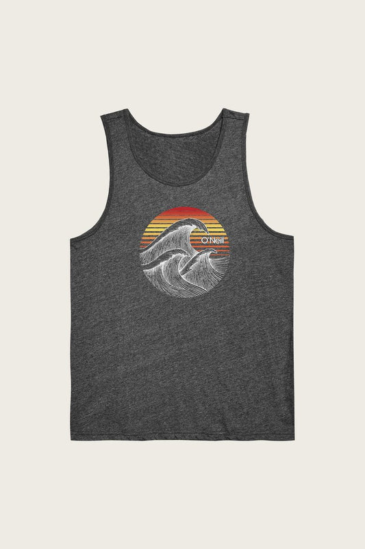 Oneill Proof Mens Tank Top - Charcoal Heather Mens Tank