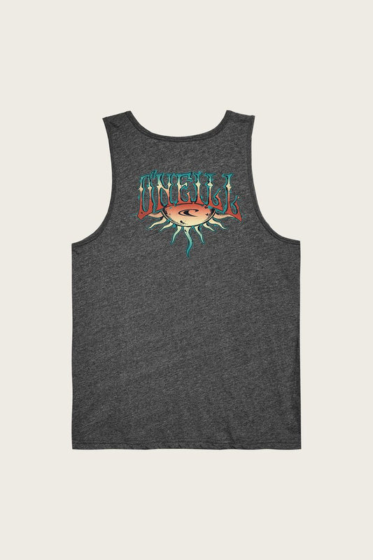 Oneill Santa Cruz Tank Top - Charcoal Heather Mens Tank