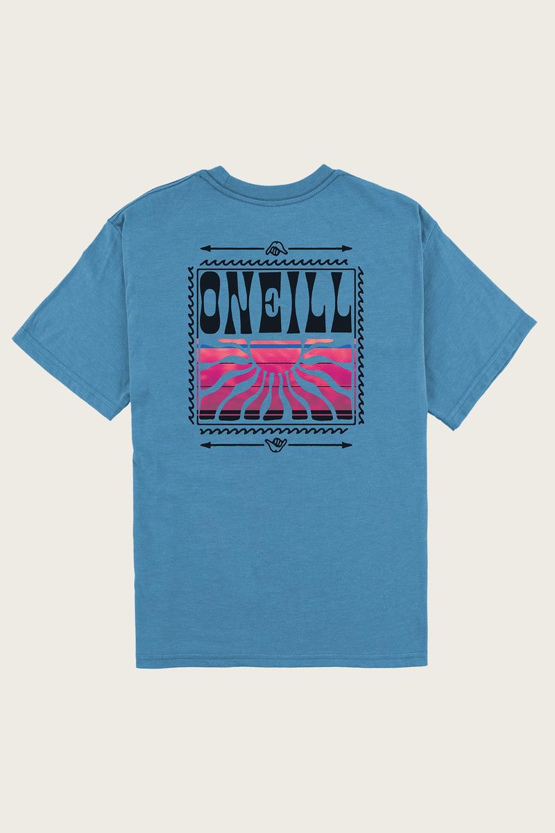 Oneill Boys Pancho Tee Shirt - Bright Blue Boys T Shirt