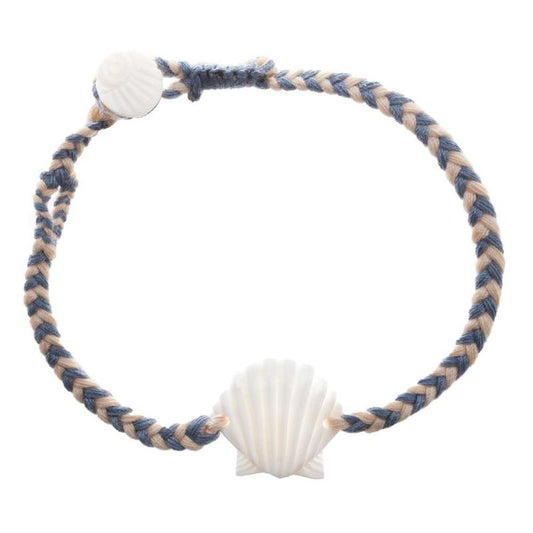 Wanderer Bracelet Scallop Shell- Ocean Jewelry