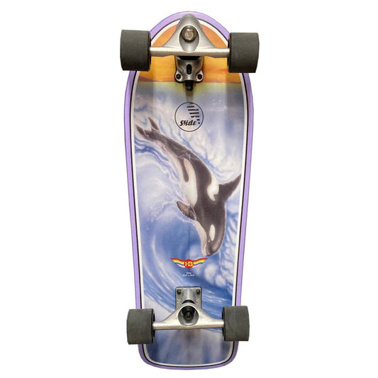 HOT BUTTERED X SLIDE OZE Orca COMPLETE SURFSKATE Longboard Skateboard