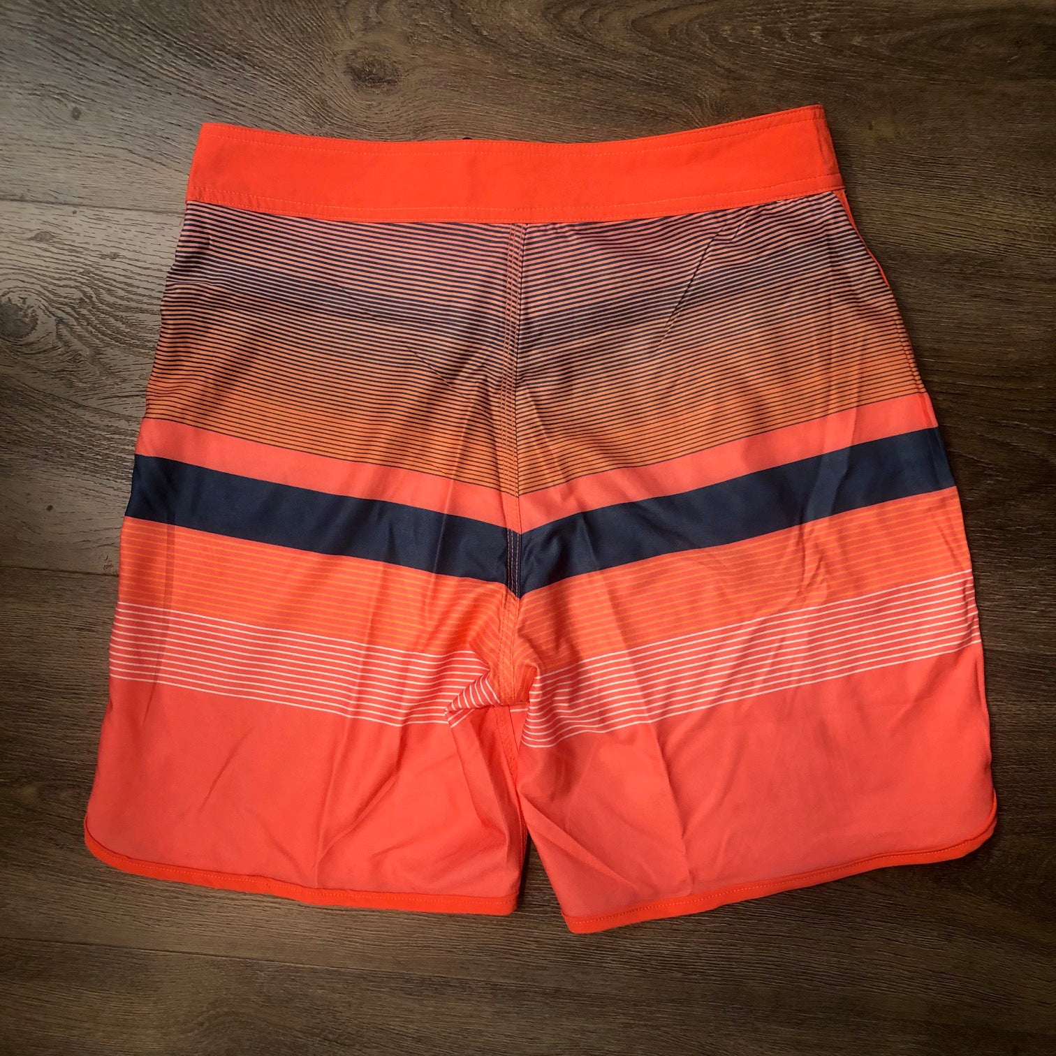 Surf World Sunset Grove Boardshorts - The Surf World Collection - Orange Spice Mens Boardshorts
