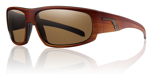 Smith Terrace Wood Grain Polarized Sunglasses TEPPBRWG Sunglasses