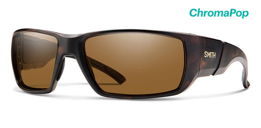 Smith Transfer Chroma Pop Polarized Brown Sunglasses - Matte Tortoise Sunglasses