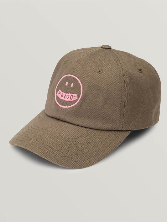Volcom That Was Fun Hat - Army Green Combo / Faded Lemon Mens Hat Army Green Combo