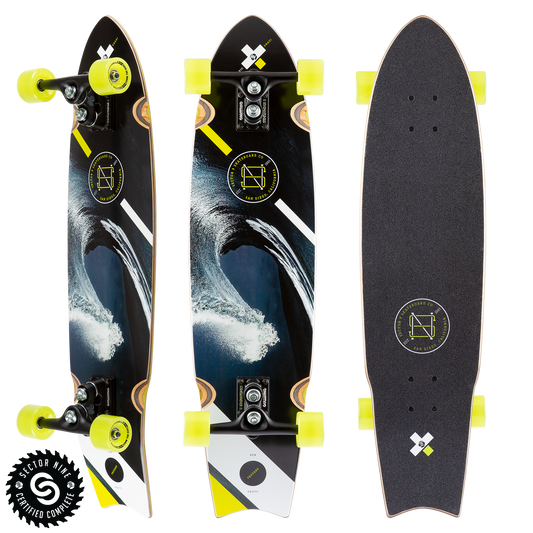 Sector 9 Electro Unagi 34.5" Complete Cruiser Skateboard Longboard Skateboard