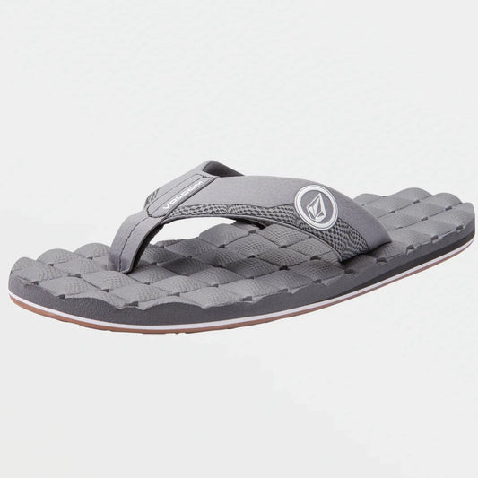 Volcom Men's Recliner Sandals - Grey Mens Footwear