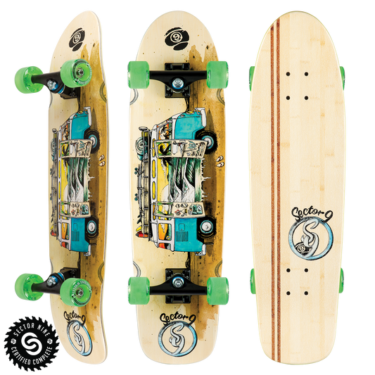 Sector 9 VAN BAMBOOZLER COMPLETE Longboard Skateboard