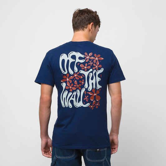 VANS Jazz Floral Vintage SS Tee-Shirt - Navy Mens T Shirt
