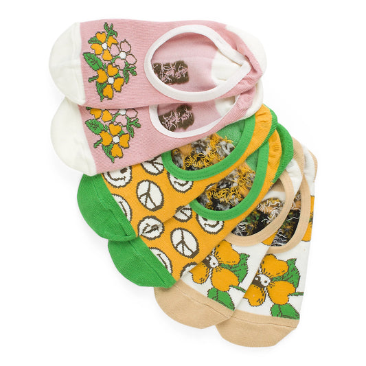 Vans Flower Tide CANOODLE SOCK 3 PACK SIZE 6.5-10 Socks