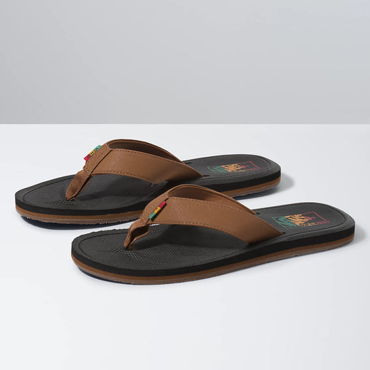 Nexpa Synthetics Sandals - Color: Dachshund/Black/Rasta Mens Footwear