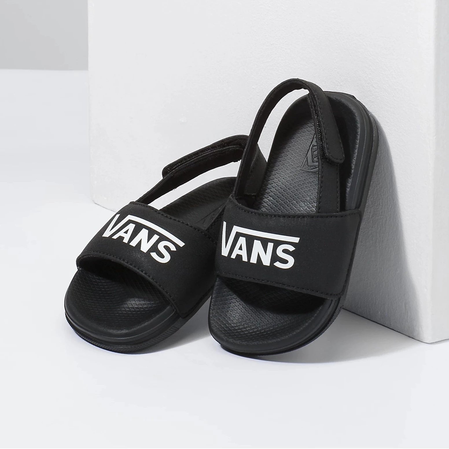 Vans Kids / Toddler Slides La Costa Slide On Sandals - Vans Black kids footwear Toddler 5