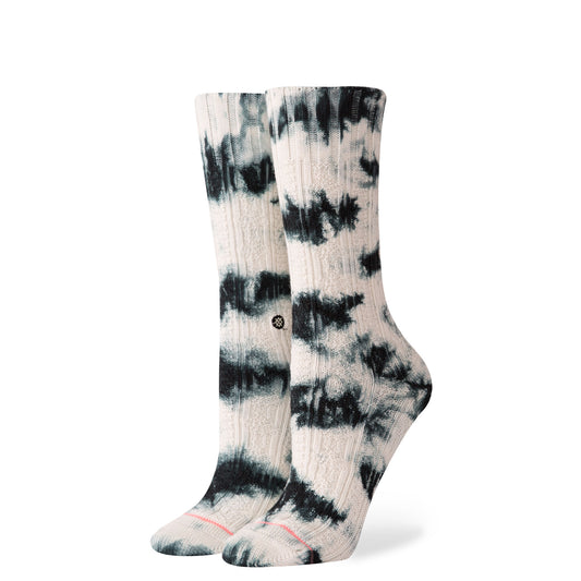 Stance Frio Womens Socks - Cream (Size: M) Women Socks