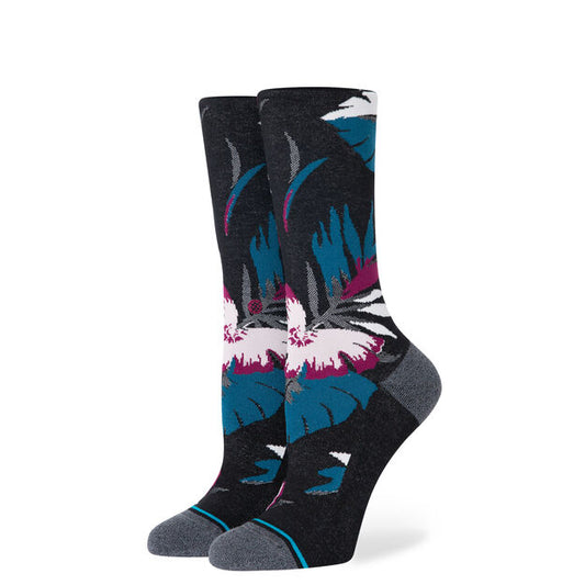 Flora and Fauna Crew - Black Socks