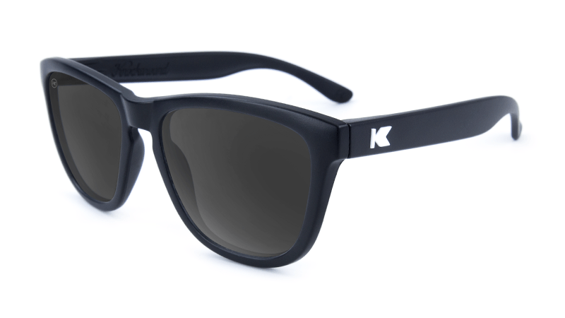 Knockaround Premium Polarized Sunglasses - Black Smoke sung
