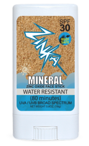 Zinka Mineral Face Stick Sunscreen Face Stick - Clear SPF 30 Sunscreen