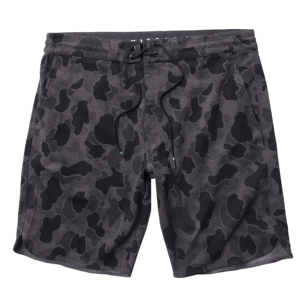 Vissla Locker Eco 18.5" Sofa Surfer Shorts - Black Camo Mens Shorts