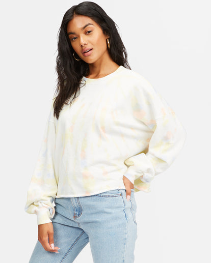 Billabong Dreamy Hues Crewneck Sweatshirt - Multi womens sweater