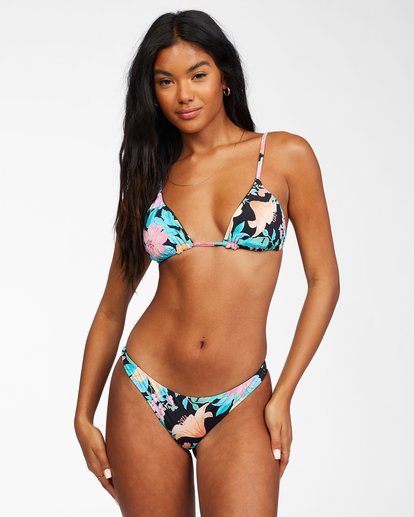 Billabong Tropic Time Tanga Bikini Bottom - Multi womens swimwear
