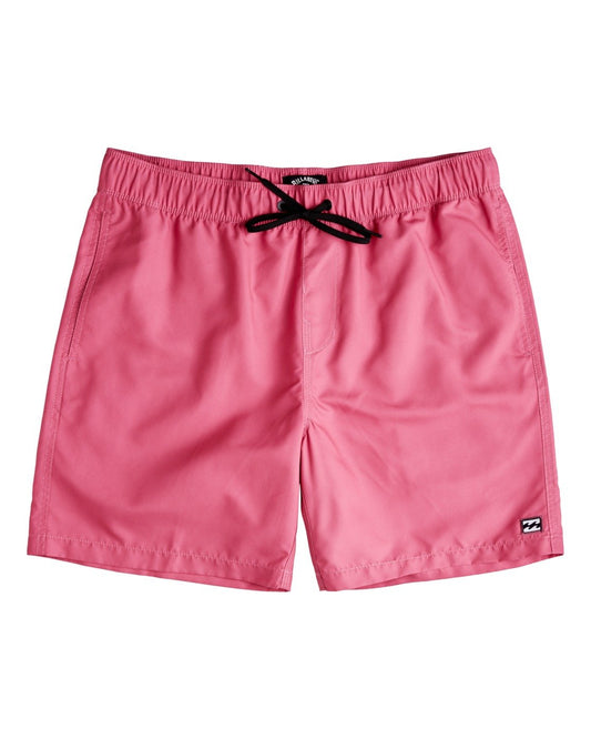 Billabong All Day Layback Elastic Boardshorts - Rose Mens Boardshorts