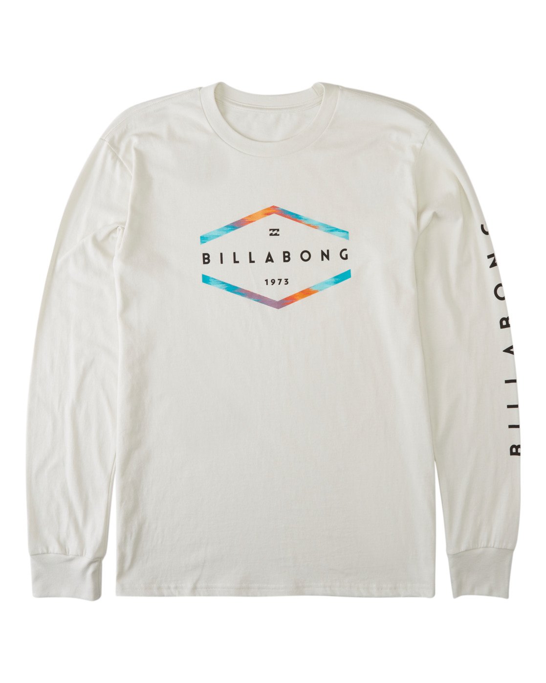 Billabong Entry Longsleeve Tee Shirt - Off White Mens Longsleeve Tee