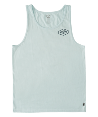Billabong Exit Arch Men's Tank Top - Dusty Blue Mens Tank
