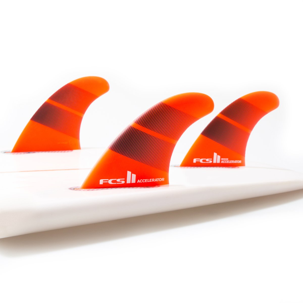 FCS II Accelerator Neo Glass Large Thruster Fins - Tang Gradient Fins
