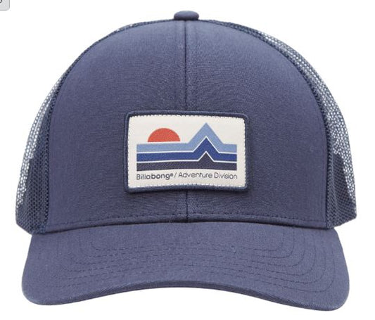 Billabong Walled Adiv Trucker Hat - Blue Mens Hat