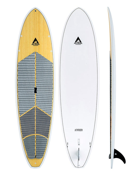 SOLD OUT Adventure SUP 10'6 SUP Stand up Paddle Board - White Bamboo SUP Board