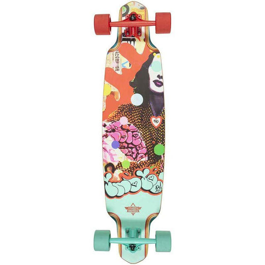 Dusters Indie 184 Longboard Skateboard Complete 38" x 9.12" Longboard Complete
