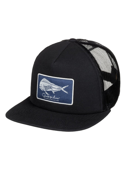 Quiksilver Bulls Trucker Hat - Black Mens Hat