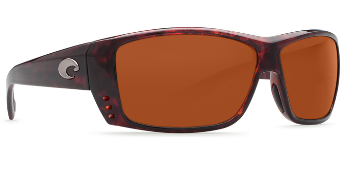 Costa Cat Cay Tortoise Copper 580P Polarized Sunglasses Sunglasses