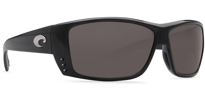 COSTA CAT CAY Black Gray 580P POLARIZED SUNGLASSES Sunglasses
