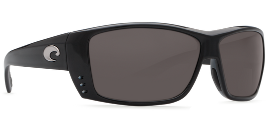 COSTA CAT CAY Black Gray 580P POLARIZED SUNGLASSES Sunglasses