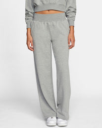 RVCA Rise Up Lounge Pant - Heather Grey womens sweater
