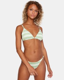RVCA Ziggy Tri Top Bikini Top - BWH womens swimwear