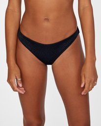 RVCA Run Wild Cheeky Bikini Bottom - womens swimwear