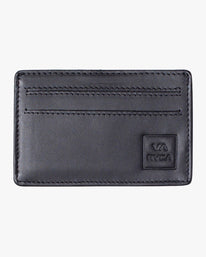 RVCA Linden Card Wallet - Black wallet
