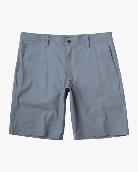 RVCA Daggers Hybrid Chino Mens Hybrid 19" Shorts - Slate Blue Mens Shorts