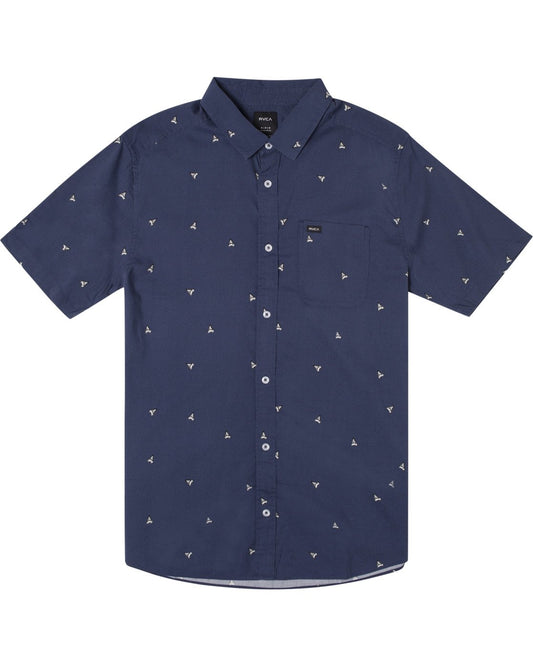 RVCA Matus Frenzy SS Woven Shirt Mens Woven