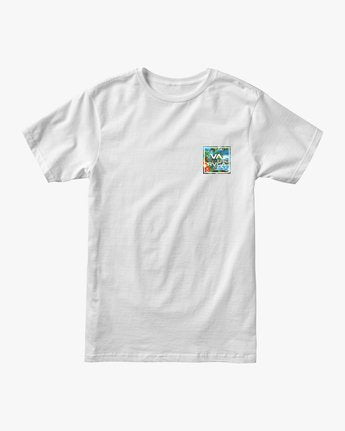 RVCA VA all the way S/S - White Mens Shirt
