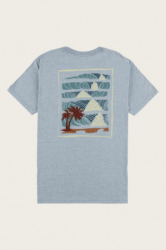 O'neill Home Grown Shirt - Light Indigo Mens Shirt