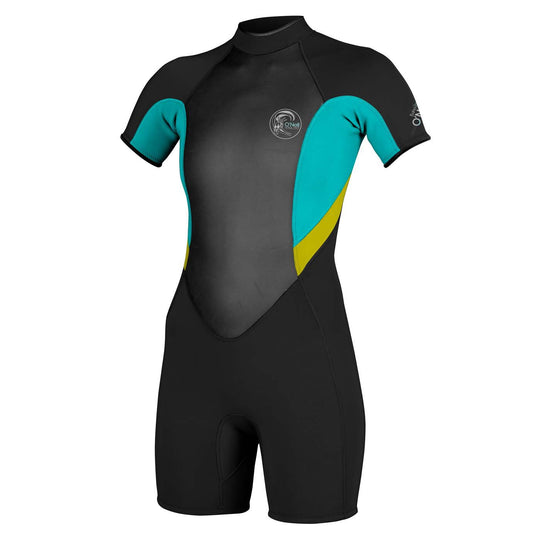 Oneill Womens Bahia SS Aqua Springsuit 4281AG3 Wetsuit