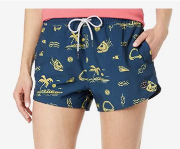 Salty Crew Beacon's Women's Board Shorts - Navy Womens Short