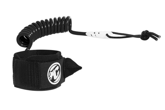 Creatures of Leisure Bodyboard Coiled Wrist Leash - Black Leash