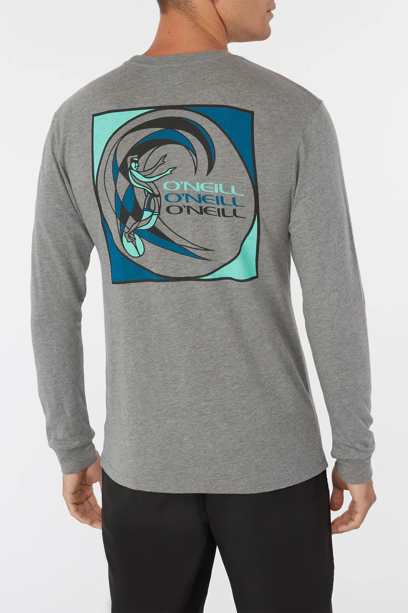 O'Neill Boxed in Long Sleeve Tee - HGR Mens Longsleeve Tee