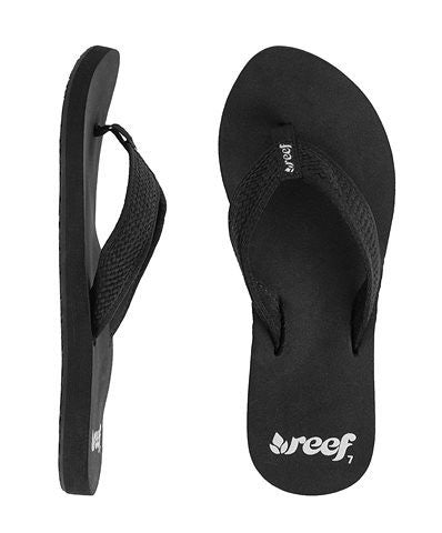 Reef Braided Cushion Women's Sandals Black BLA 1372 Womens Footwear